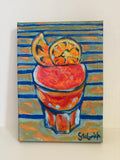 Pina Colada Acrylic Painting