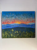 Sunset Acrylic Painting